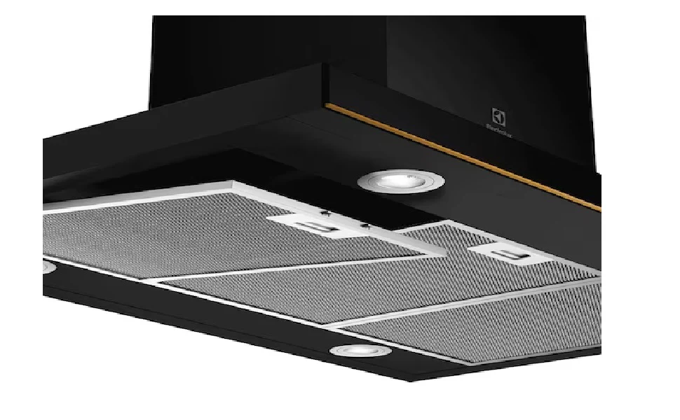 Electrolux 90cm UltimateTaste 500 island kitchen hood Powerful extraction in kitchens up to 250 sq ft.(Black, ECI9455B) - Image 3