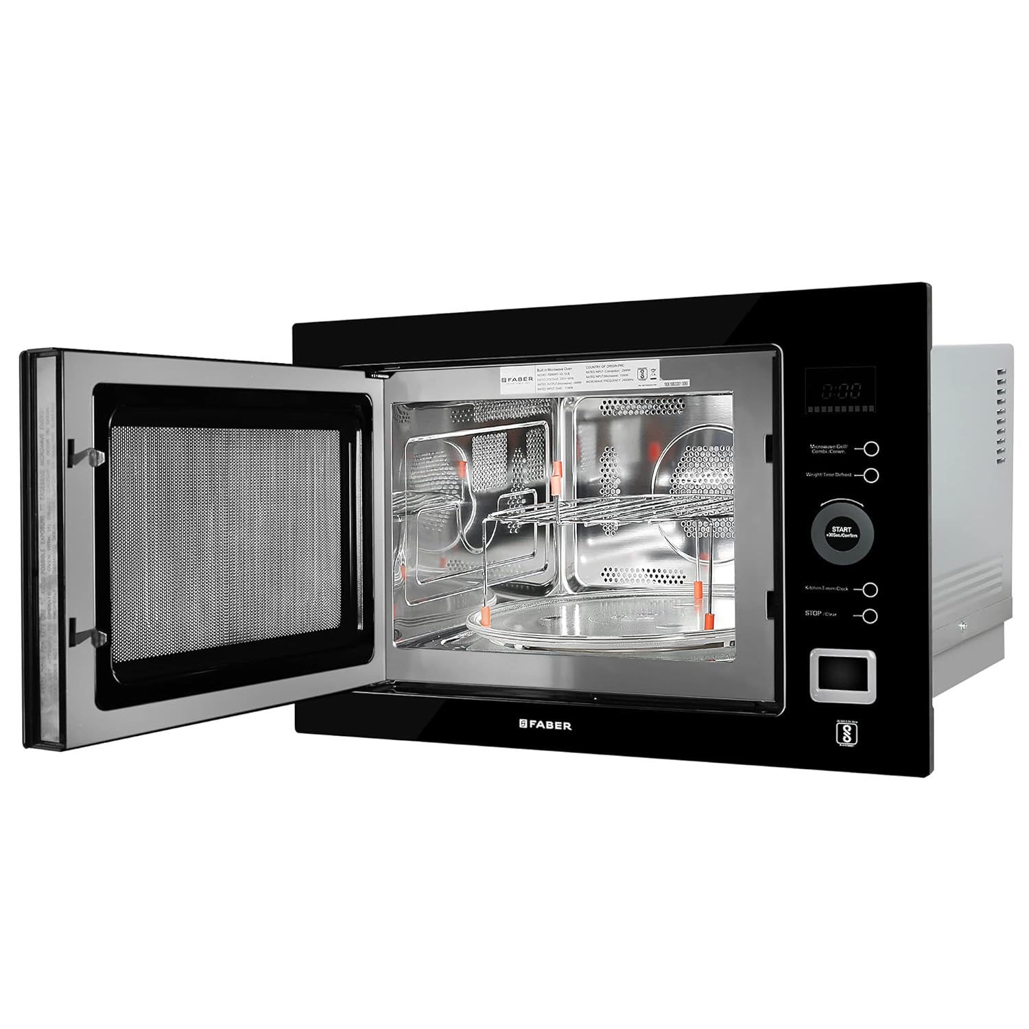 Faber 32 L Convection Microwave Oven (FBI MWO 25L CGS BK, Black) - Image 9