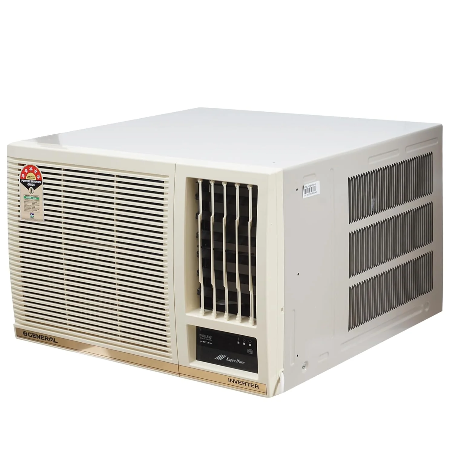 O-General 1.2 Ton 4 Star Inverter Window AC With Super Wave Technology 3-Speed Cooling (2025 Model,AFGB14CHWA-B, White) - Image 2