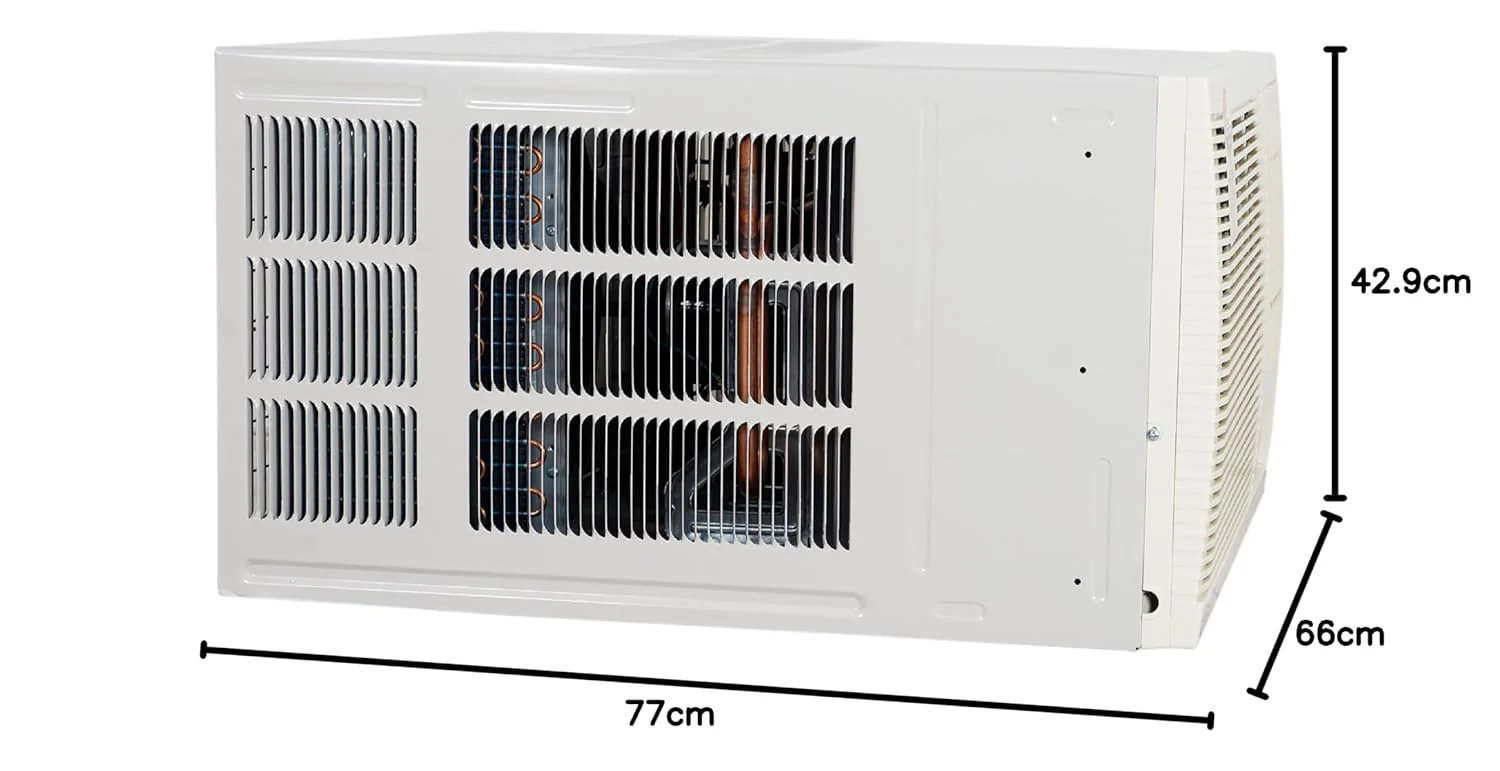O-GENERAL 1.8 Ton 2 Star Non Inverter Window AC (Copper Condenser, AXGB22BBAA-B) - Image 2