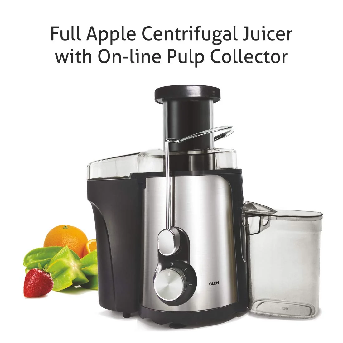 Glen Centrifugal Juicer Machine With Powerful Copper Motor 600 Watt (SA-4019) - Image 4