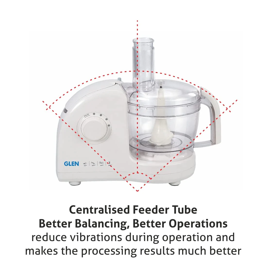 Glen Electric Food Processor With Mixer Grinder Juicer 700 Watt (Sa4052Lxfp) - Image 3