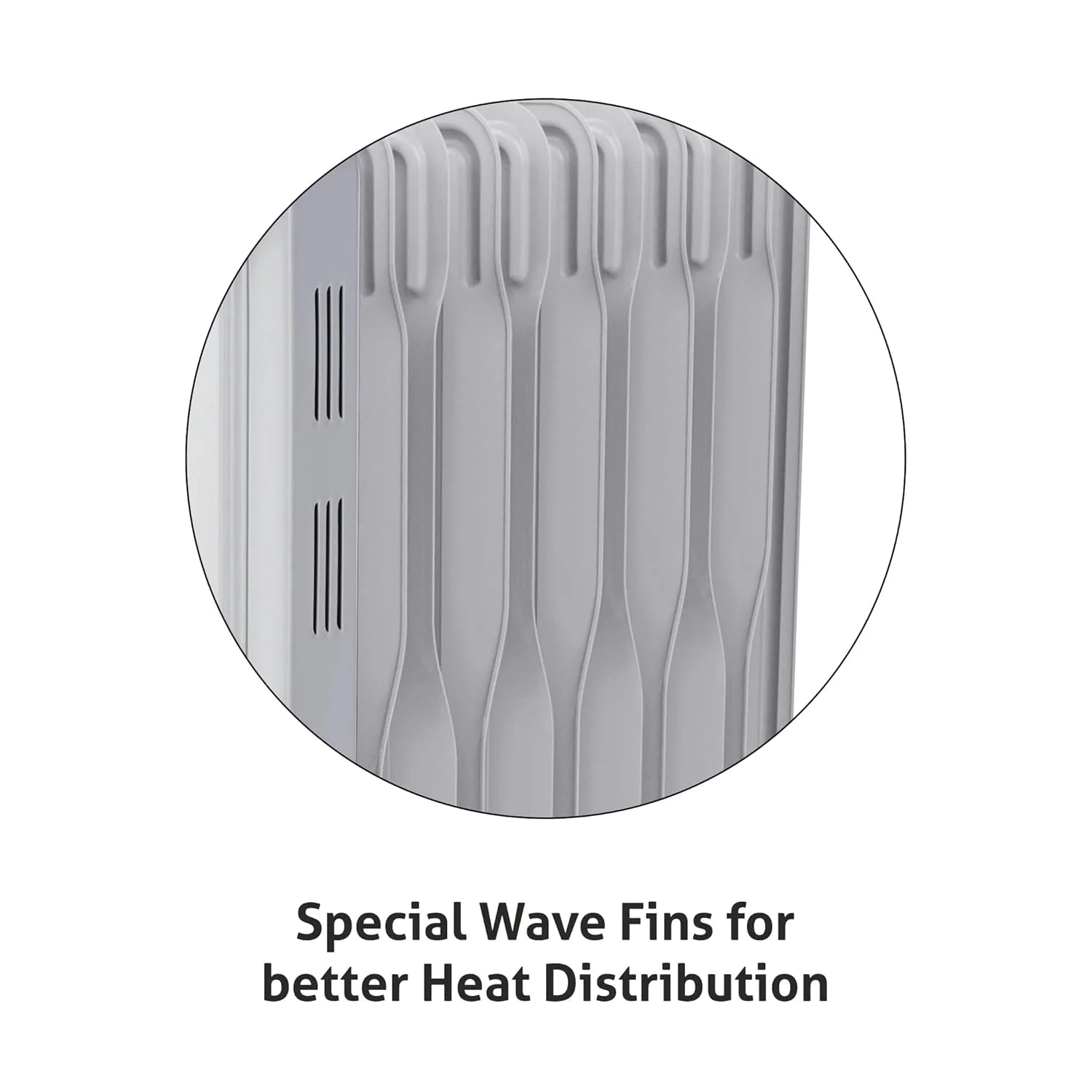 Glen Electric Oil Filled Radiator Room Heater (OFR) With 13 Fin 2900 Watt, With PTC Fan ISI certified (HA 7012 OR 13) - Image 5
