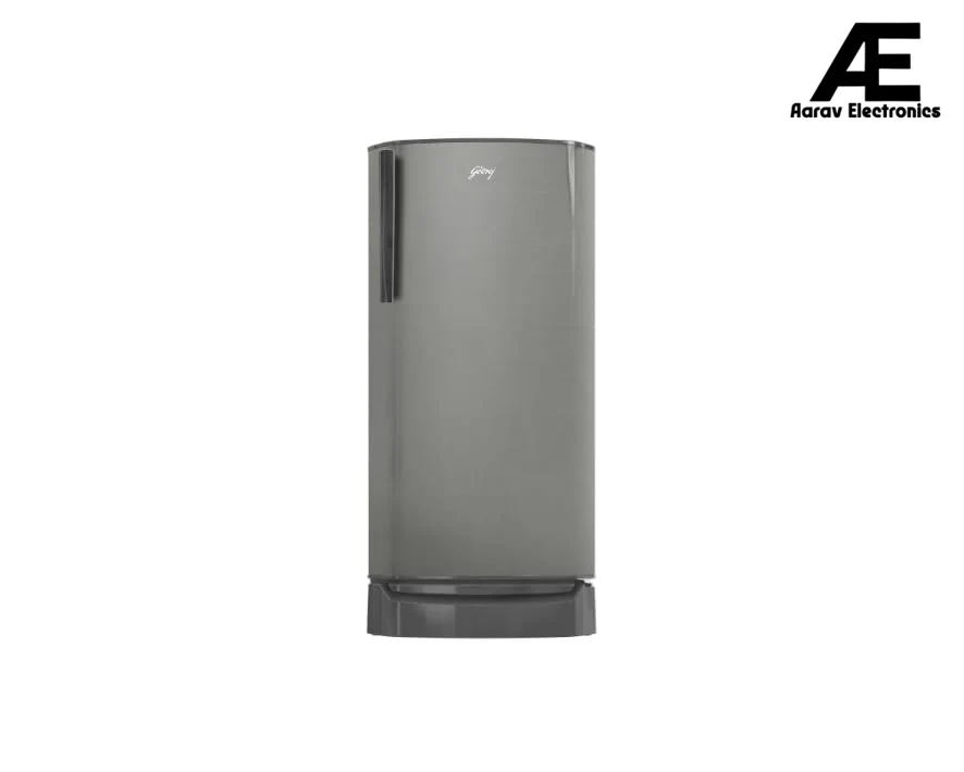 Godrej 180 L 3 Star Direct Cool Turbo Cooling Technology With Upto 24 Days farm Freshness Single Door Refrigerator (RD ERIOPLS 205C THF ST GL, Steel Glow)