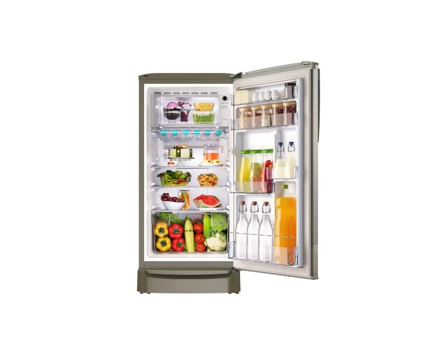 Godrej 180 L 3 Star Direct Cool Turbo Cooling Technology With Upto 24 Days farm Freshness Single Door Refrigerator (RD ERIOPLS 205C THF ST GL, Steel Glow) - Image 2
