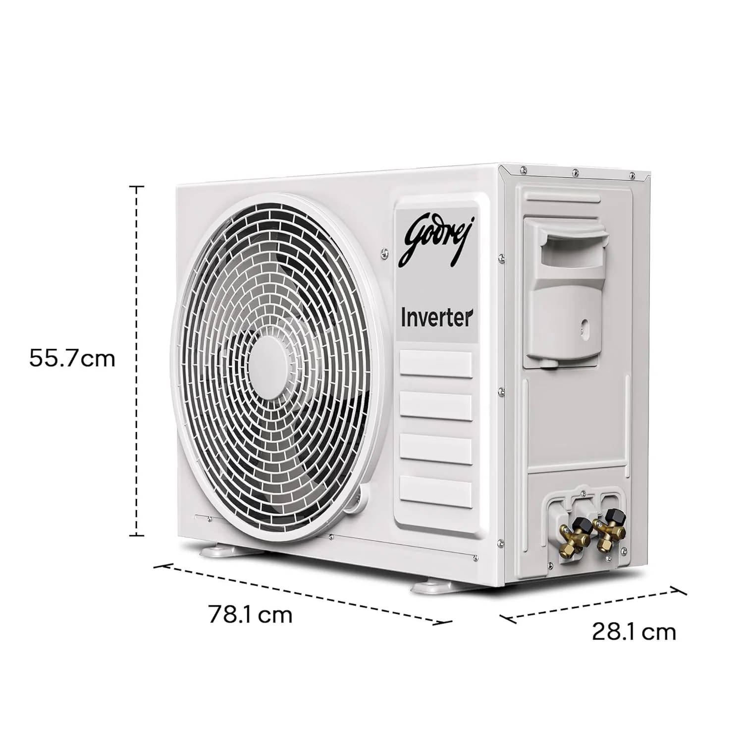 Godrej 2 Ton 3 Star, 5 In 1 Convertible Cooling, Inverter Cassette AC (Copper, 2025 Model, AC 2.0T CIC 24FTC3 4YA, White) - Image 4