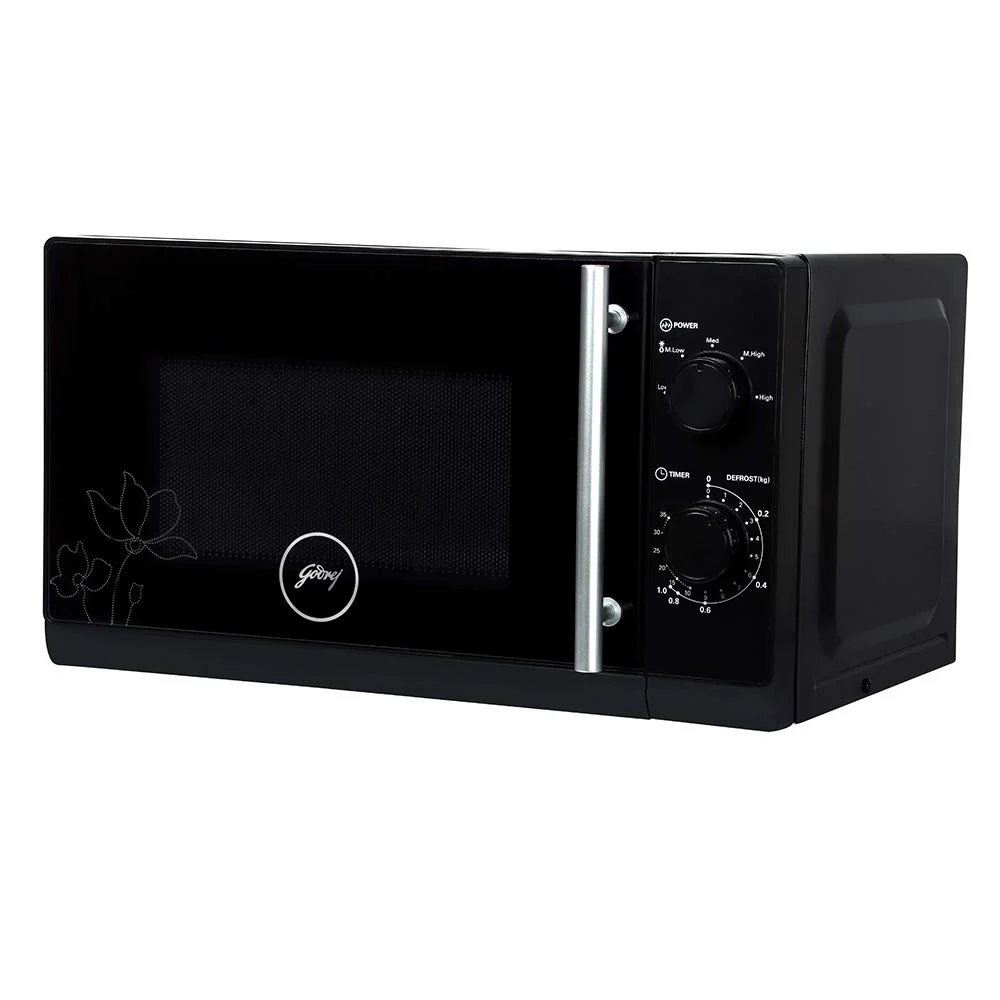Godrej 20 L Multi Distribution System for Even and Faster Cooking, Solo Microwave Oven With 5 Power Levels (GMX 20SA2, Black) - Image 5