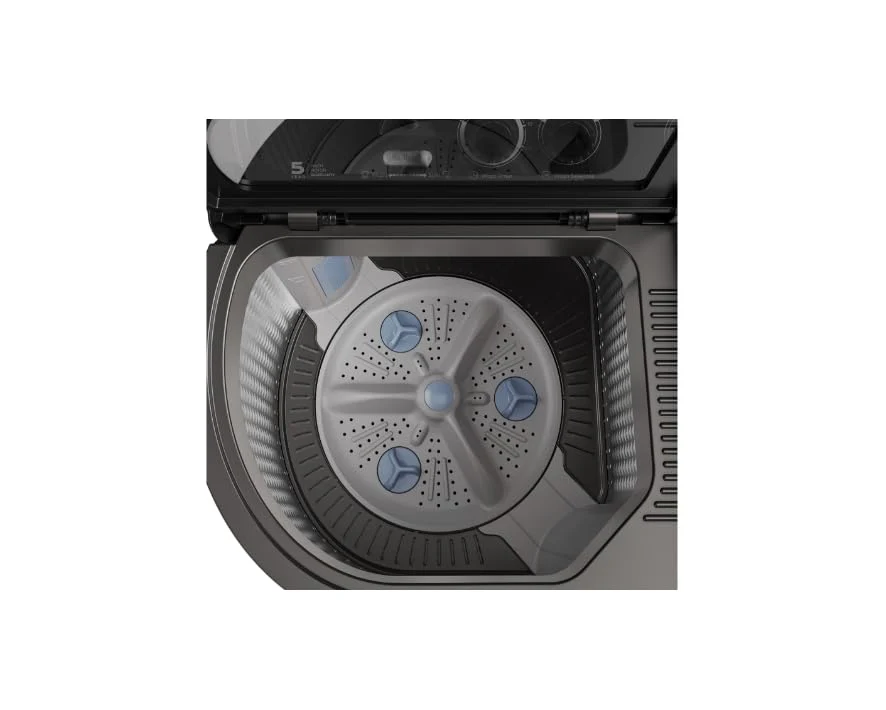 Godrej WSEDGE JAZZ 115 5.0 DB3 M CSGR Semi Top load Washing Machine 11.5kg Crystal Grey - Image 4