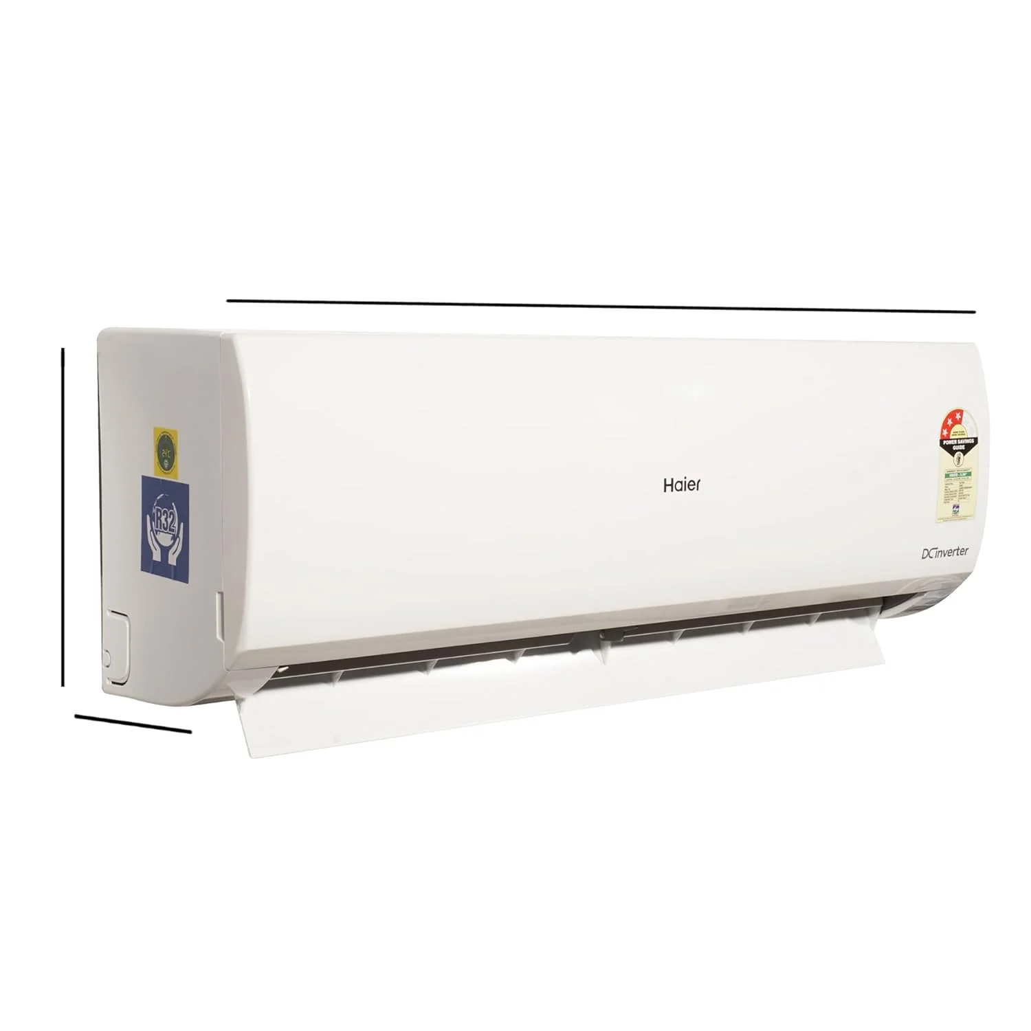 Haier 1.5 Ton 3 Star Victory Series Inverter Split AC (2024 Model, HSU50VP-AOW3BN-INV, White) - Image 2