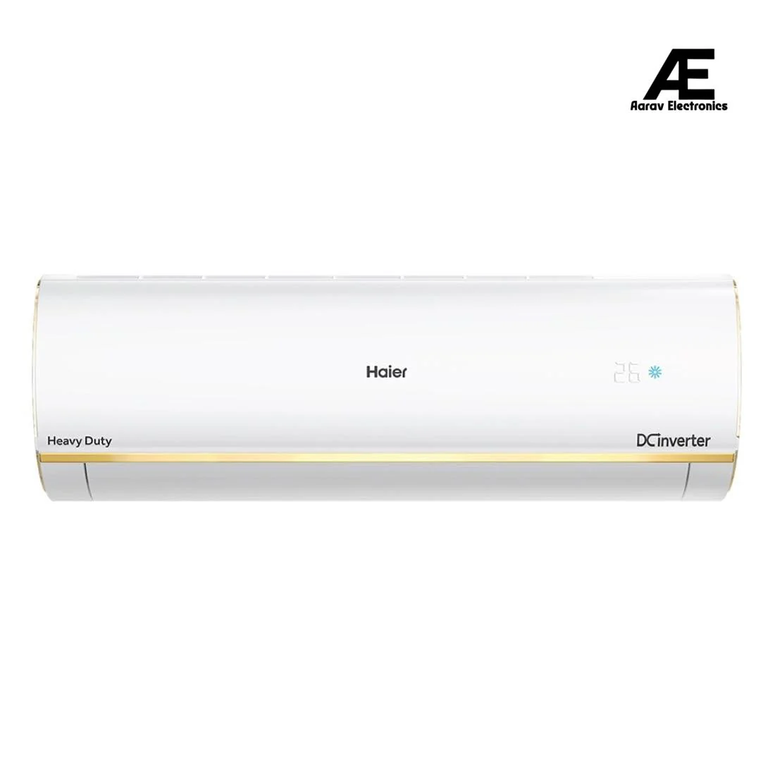 Haier 1.6 Ton 5 Star Kinouchi Heavy Duty Split AC (7 in 1 Convertible, Hexa Inverter, Frost Self Clean, Hyper and Stronger PCB, 100% Grooved Copper, HSU19K-PYSG5BN-INV,White)