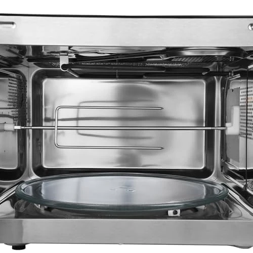 Haier 30L Convection Microwave Oven (HIL3001ARSB, Black) with In-Built Air Fryer | Motorized Rotisserie | Stainless-steel Cavity | 5 In 1 Microwave oven - Image 8