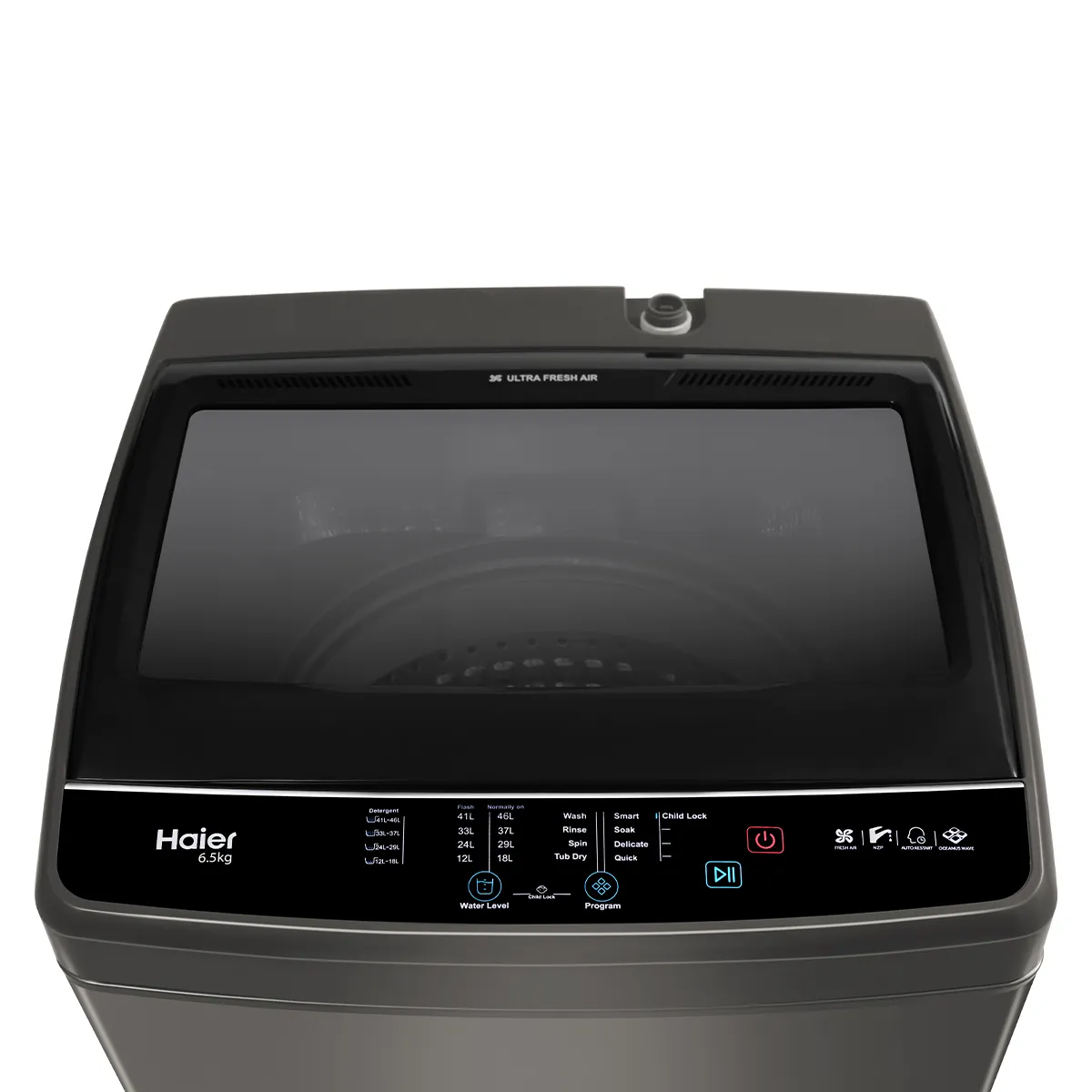 Haier 6.5 Kg Top Load Fully Automatic Washing Machine With Ultra Fresh Air(HAIER WM HWM65-306ES5) - Image 5