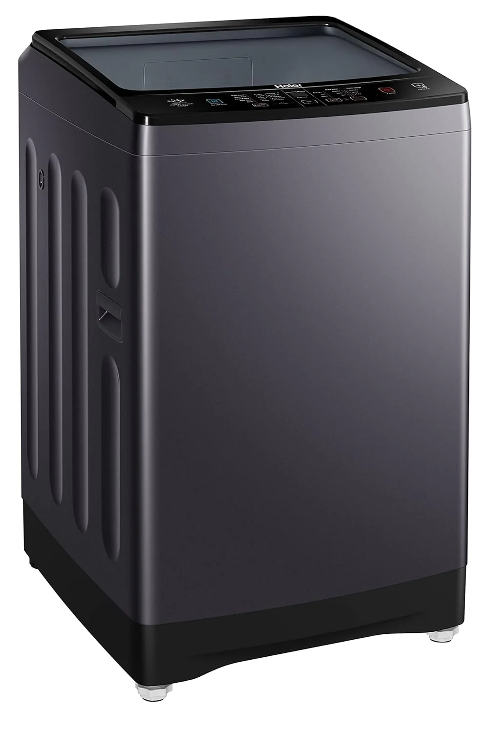 Haier 8 Kg 5 star Fully Automatic Top Loading Washing Machine HWM80-H826S6, Starry Silver, Butterfly Shape Heater, Oceanus Wave Drum,Near Zero Pressure, Toughened glass) - Image 6