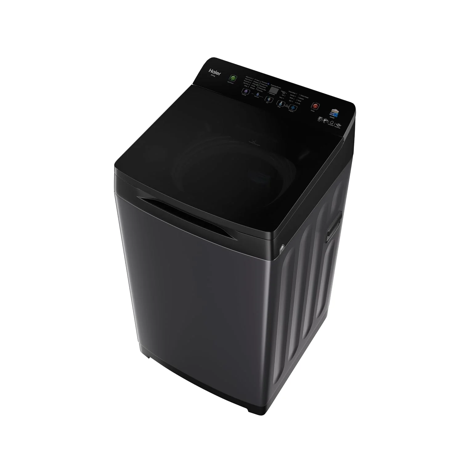 Haier 9 Kg 5 Star Fully Automatic Top Load Washing Machine (HWM90-H688BK) | Oceanus Wave Drum | Near Zero Pressure | Softfall Technology | Magic Filter | Black - Image 3