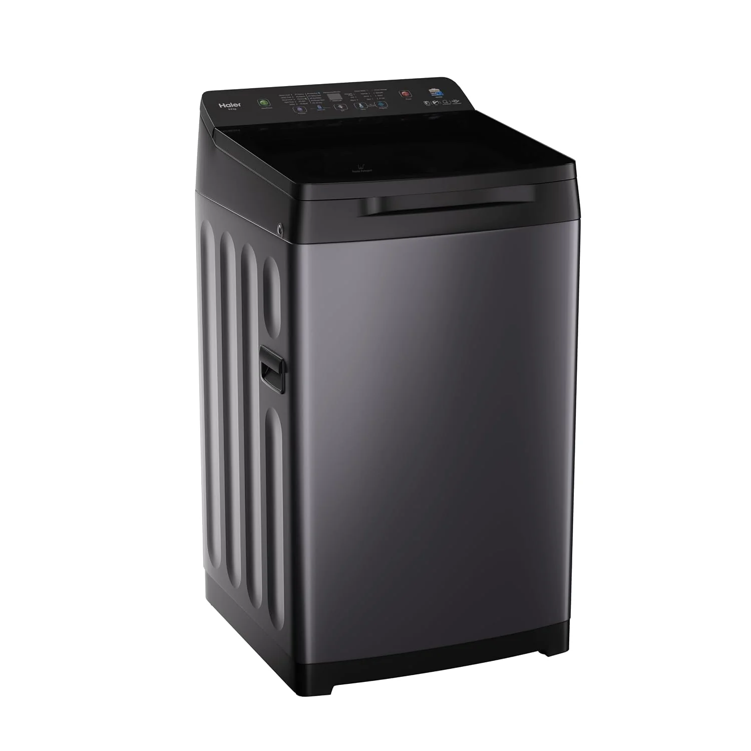 Haier 9 Kg 5 Star Fully Automatic Top Load Washing Machine (HWM90-H688BK) | Oceanus Wave Drum | Near Zero Pressure | Softfall Technology | Magic Filter | Black - Image 4