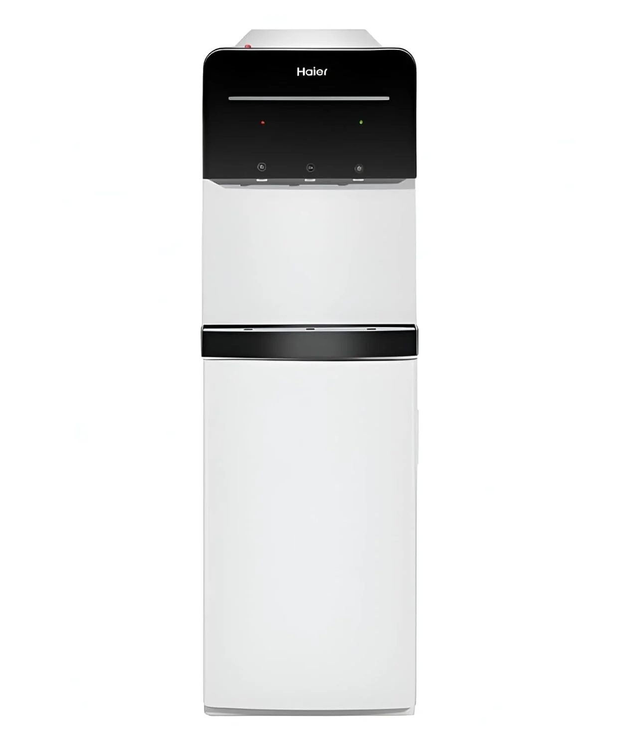 Haier Hot, Cold, Normal Water Dispenser with Cooling Cabinet, Floor Standing Water Dispenser, Digital Display, Anti-Rodent, Child Lock Safety, Anti Corrosive, (Black &amp; White) Pro Series - Image 4