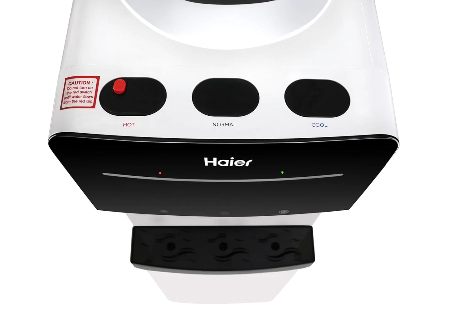 Haier Hot, Cold, Normal Water Dispenser with Cooling Cabinet, Floor Standing Water Dispenser, Digital Display, Anti-Rodent, Child Lock Safety, Anti Corrosive, (Black &amp; White) Pro Series - Image 5