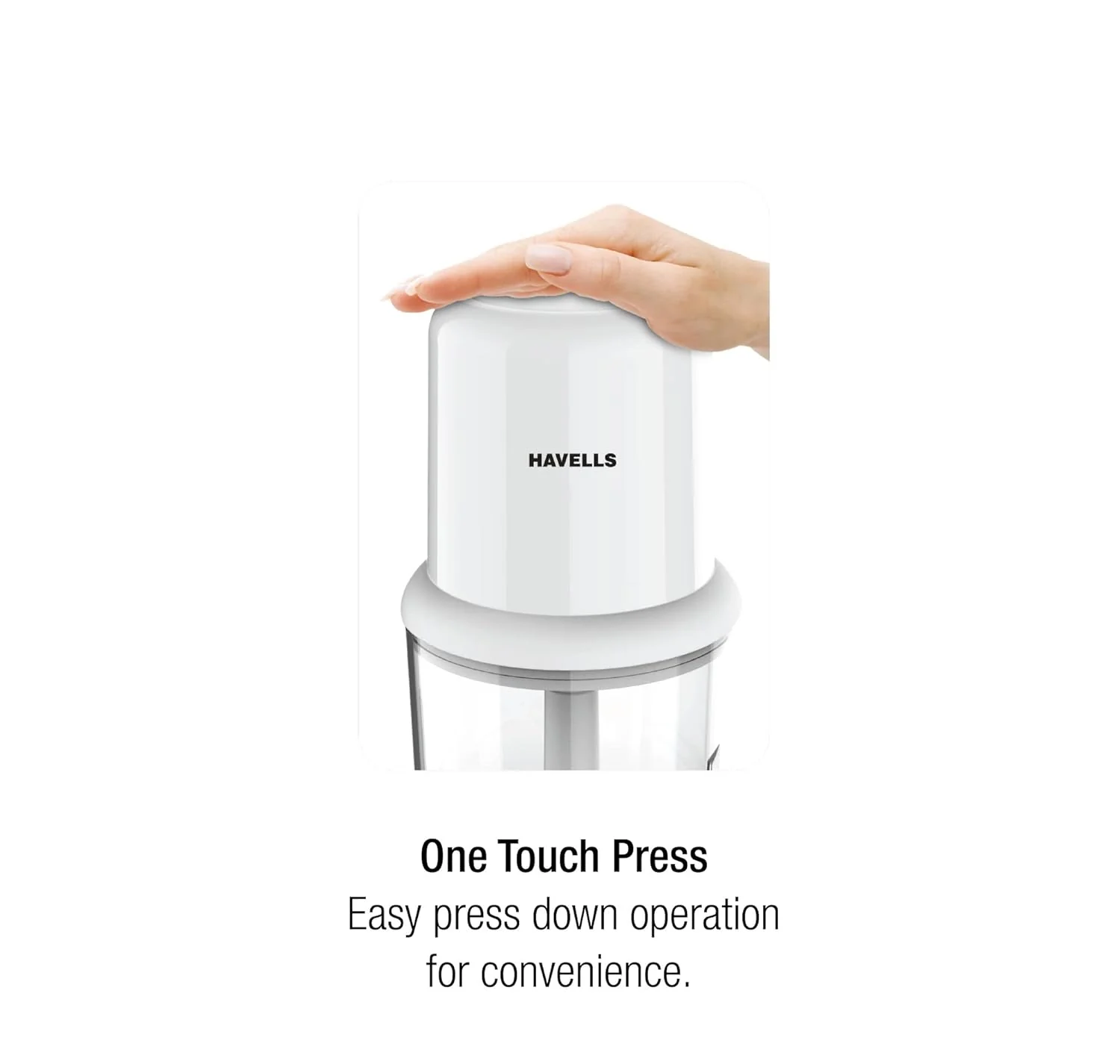 Havells Coral 200W Electric Vegetable Chopper for Kitchen - Image 6