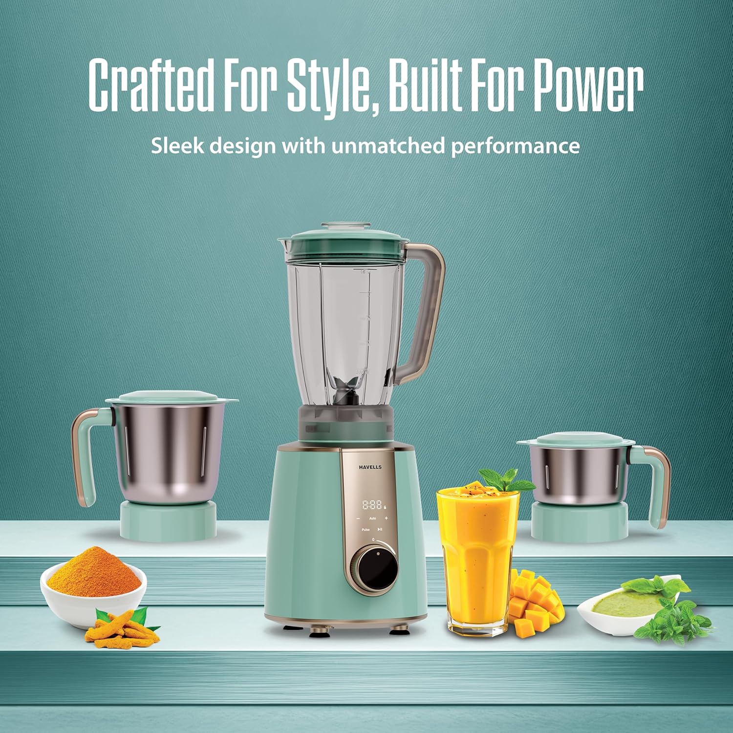 Havells CRAFT Mixer Grinder | One Touch Grinding | Unique Touch Control - Image 2