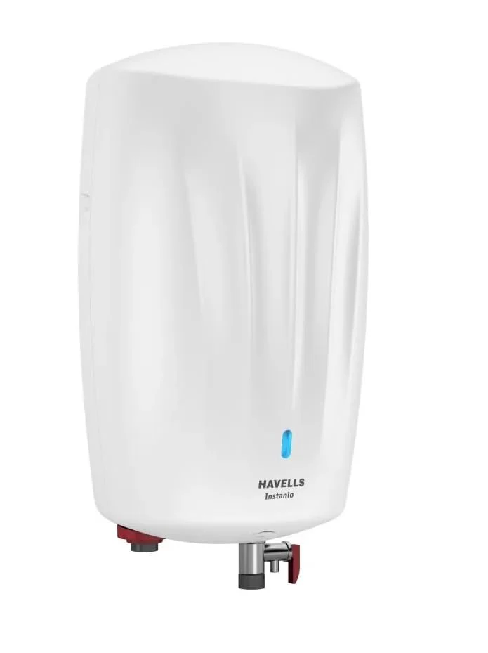 Havells Instanio 5L Instant Water Heater | 3000W | Feroglas Coated Tank | Incoloy Heating Element | Whirlflow Technology | LED Indicator | White (White, 5 Liter) - Image 4