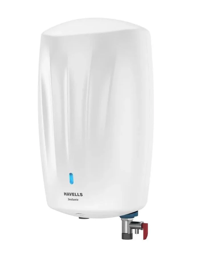 Havells Instanio 5L Instant Water Heater | 3000W | Feroglas Coated Tank | Incoloy Heating Element | Whirlflow Technology | LED Indicator | White (White, 5 Liter) - Image 5