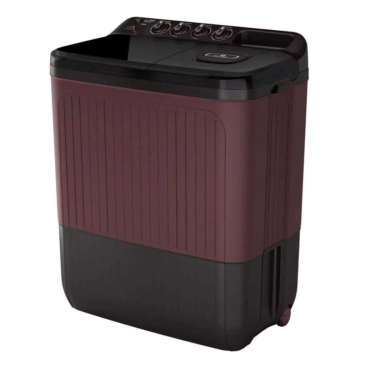 Havells-Lloyd 8 Kg 5 Star Aria Semi-Automatic Top Load Washing Machine With Swift Dry -Special Detergent Mix -360° Water Shower,(GLWS805ARJPC, Plum Cola) - Image 2