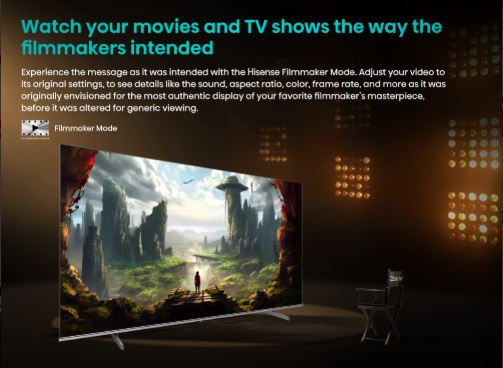 Hisense 109.22 cm (43 Inch) Ultra HD (4K) Smart QLED TV, 43Q6N, Grey - Image 7