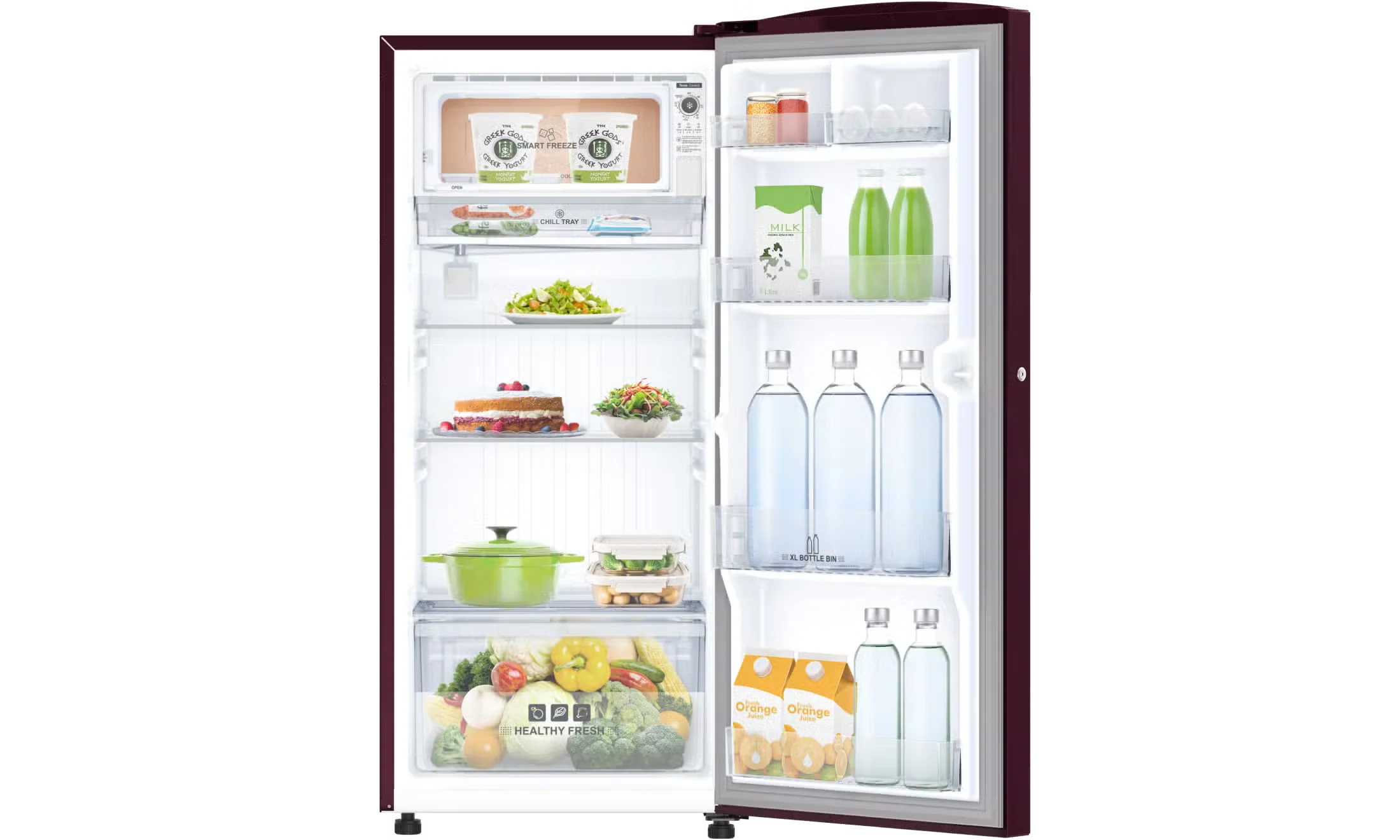 IFB 187 L 2 Star Direct Cool Refrigerator with Extra Height (IFBDC-213AFSS) - Image 5