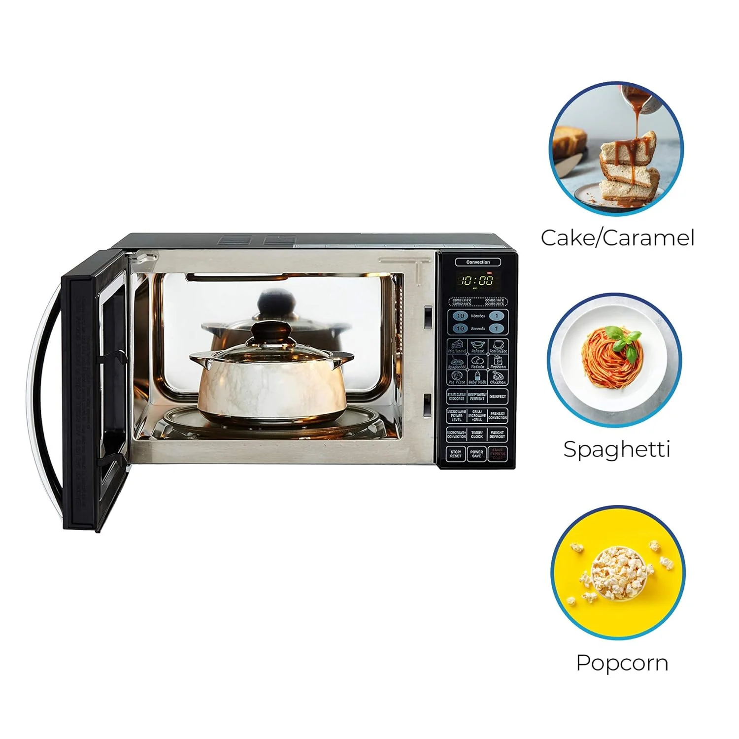IFB 23 L Convection Microwave Oven (23BC4, Black+Floral Design) - Image 3
