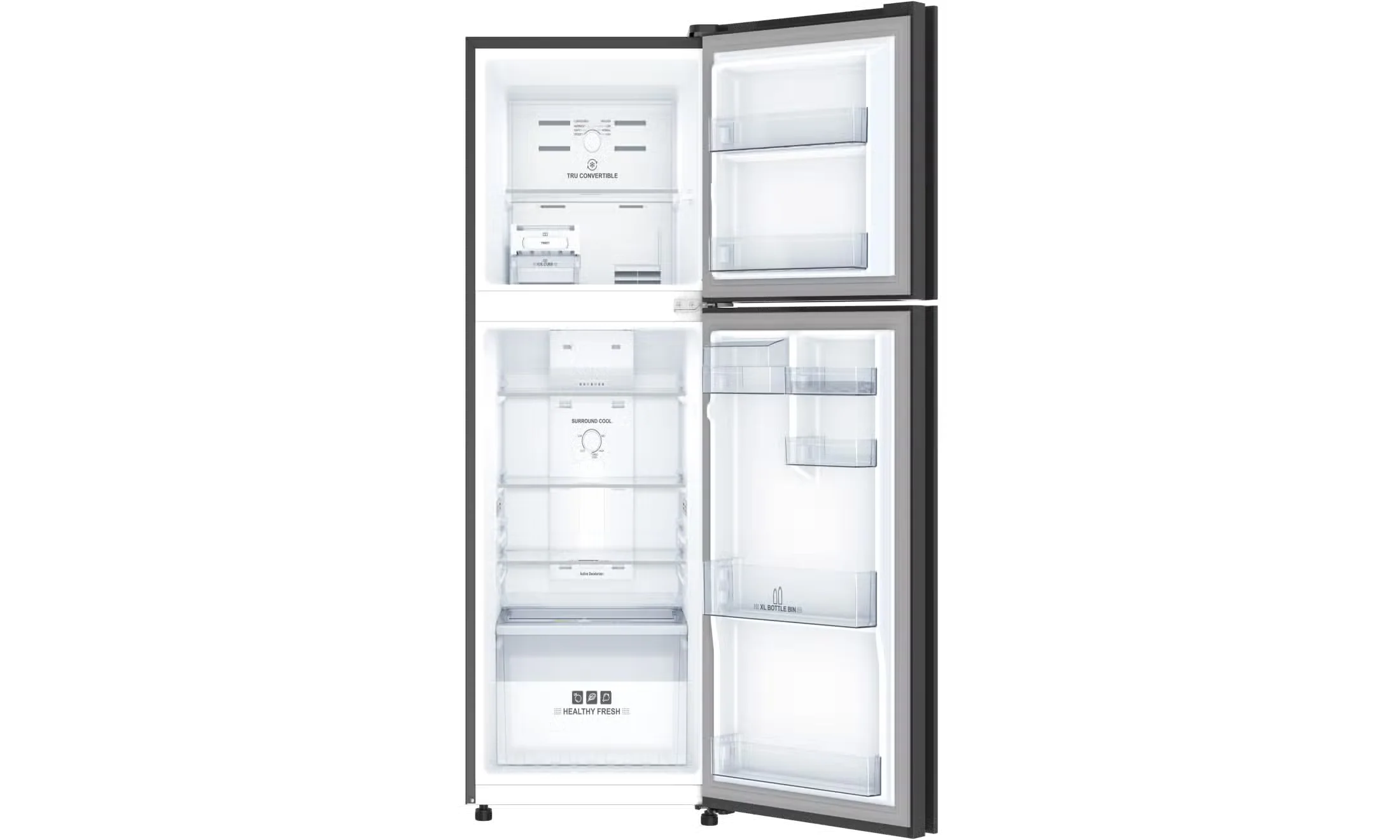 IFB 243 L 2 Star Frost Free Refrigerator with Glass Finish (IFBFF-2902IKGT) - Image 4