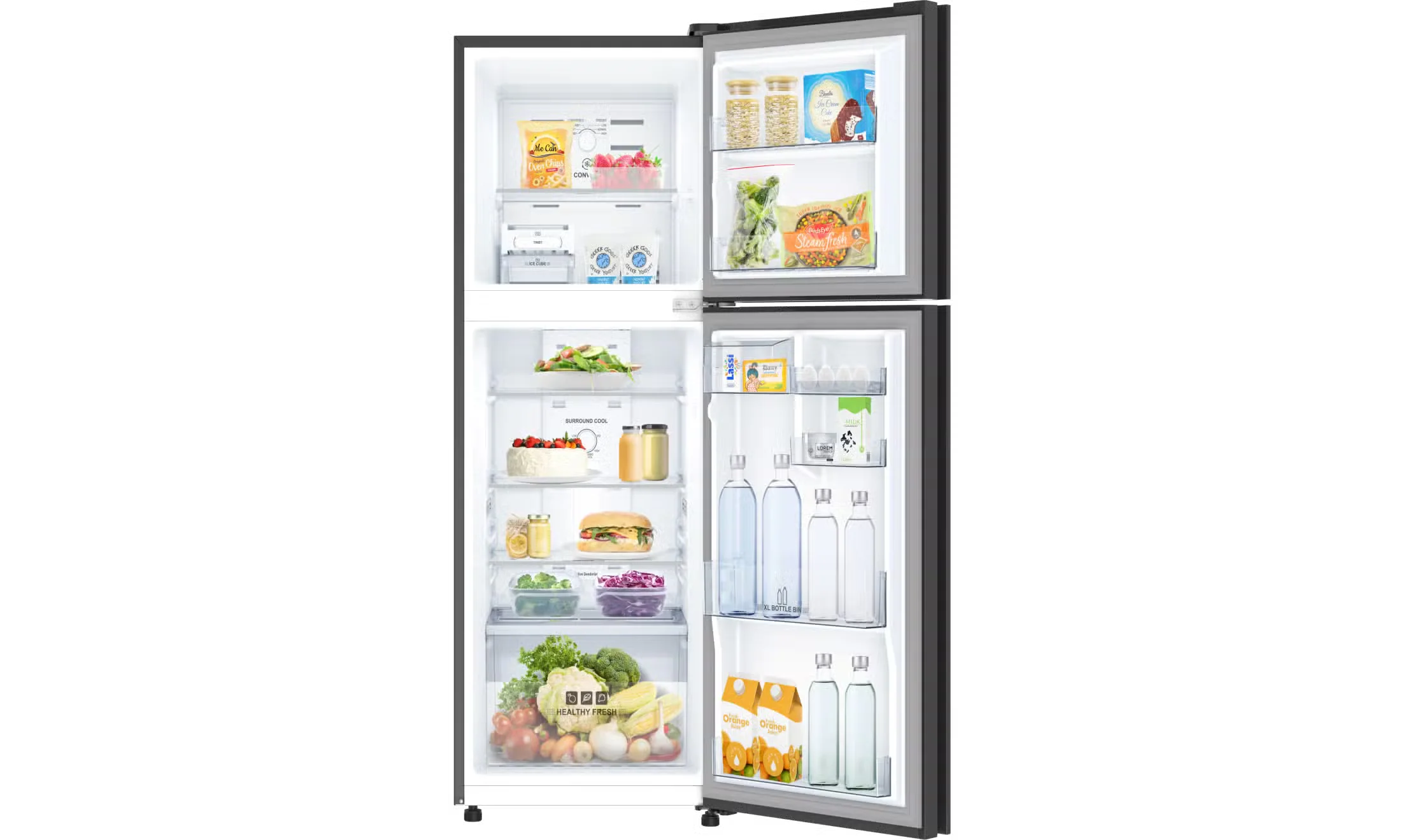 IFB 243 L 2 Star Frost Free Refrigerator with Glass Finish (IFBFF-2902IKGT) - Image 5