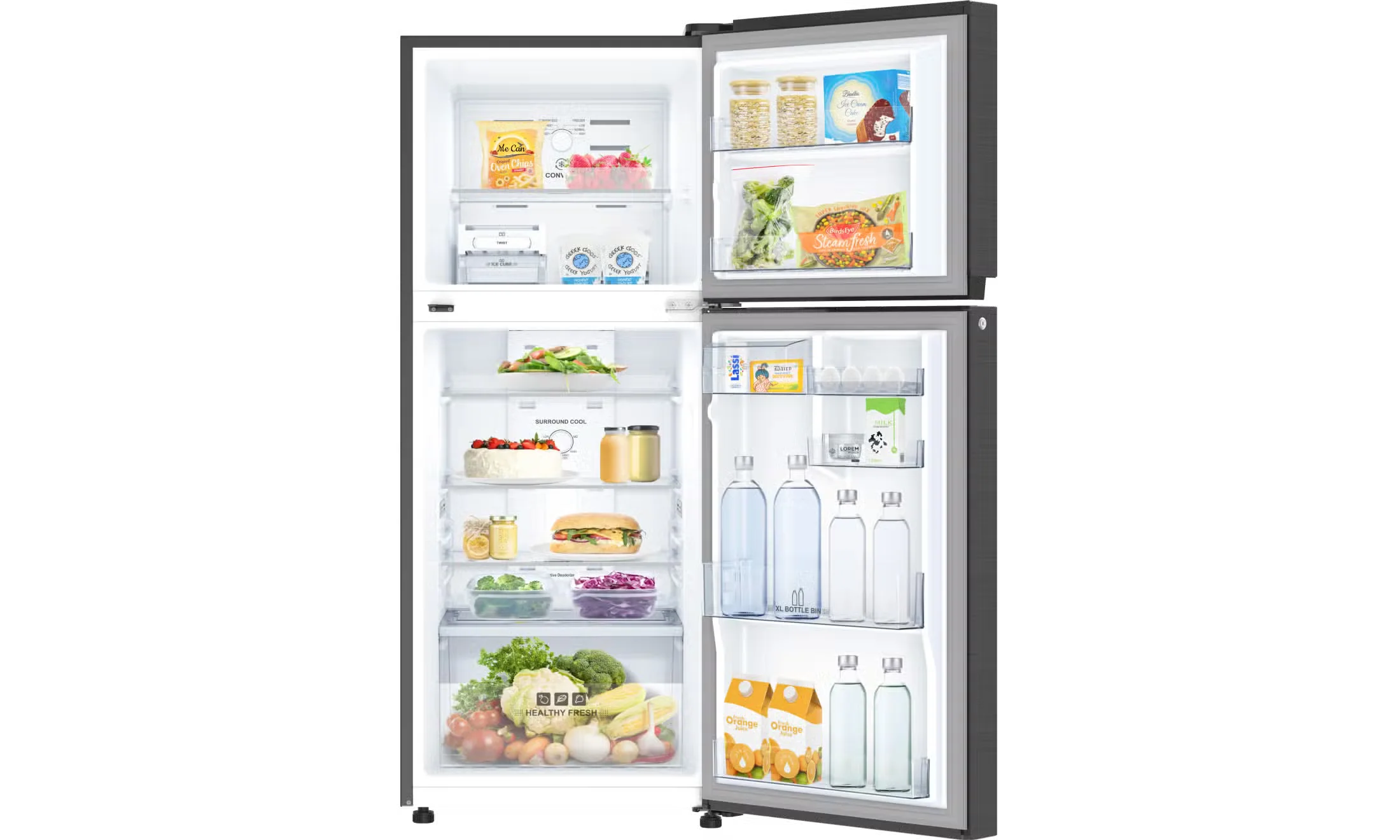 IFB 243 L 2 Star Frost Free Refrigerator with Surround Cool (IFBFF-2902IKST) - Image 5