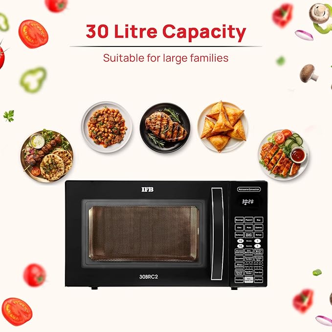 IFB 30 L Convection Microwave Oven (30BRC2, Black) Standard - Image 6