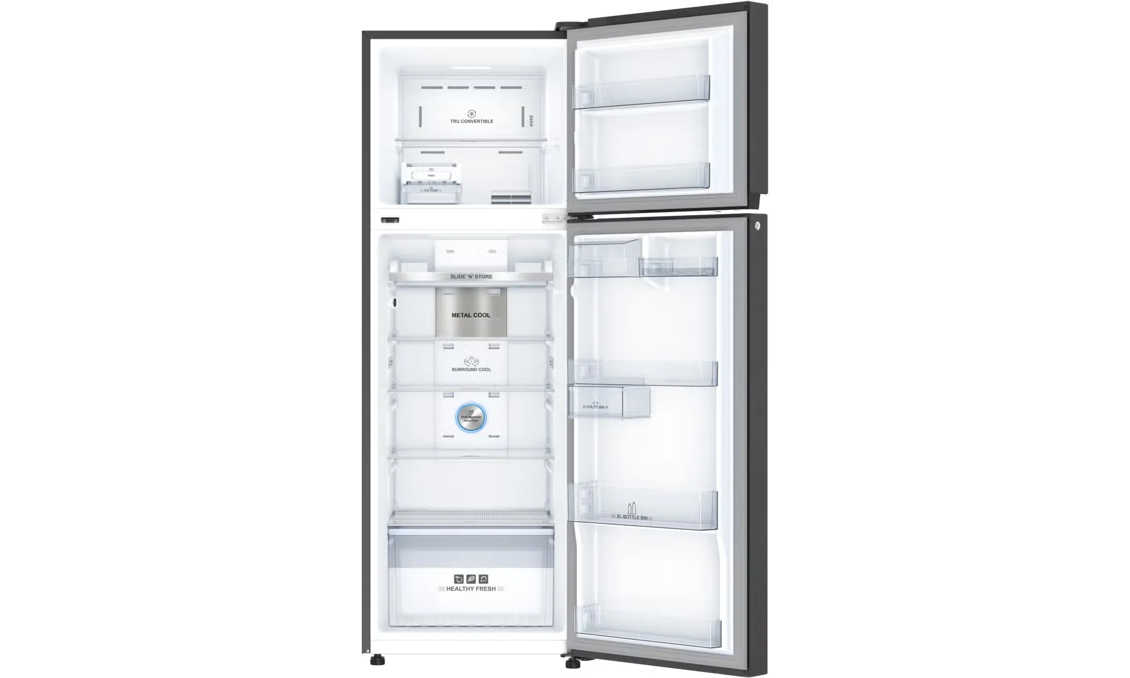 IFB 331 L 3 Star Frost Free Refrigerator with 12 in 1 convertible (IFBFF-Smart3833IKSTU) - Image 4