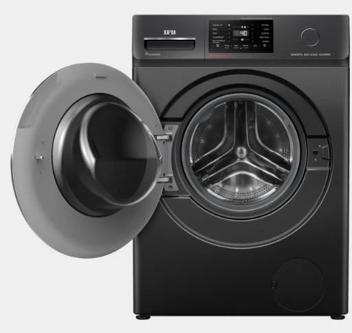 IFB 6.5 Kg 5 Star, DeepClean® Technology, AI Powered, Fully Automatic Front Load Washing Machine (Senorita BXN 6512 CMS , PowerSteam®, 9 Swirl, Steam Refresh, Inbuilt Heater, Eco Inverter, Black) - Image 4