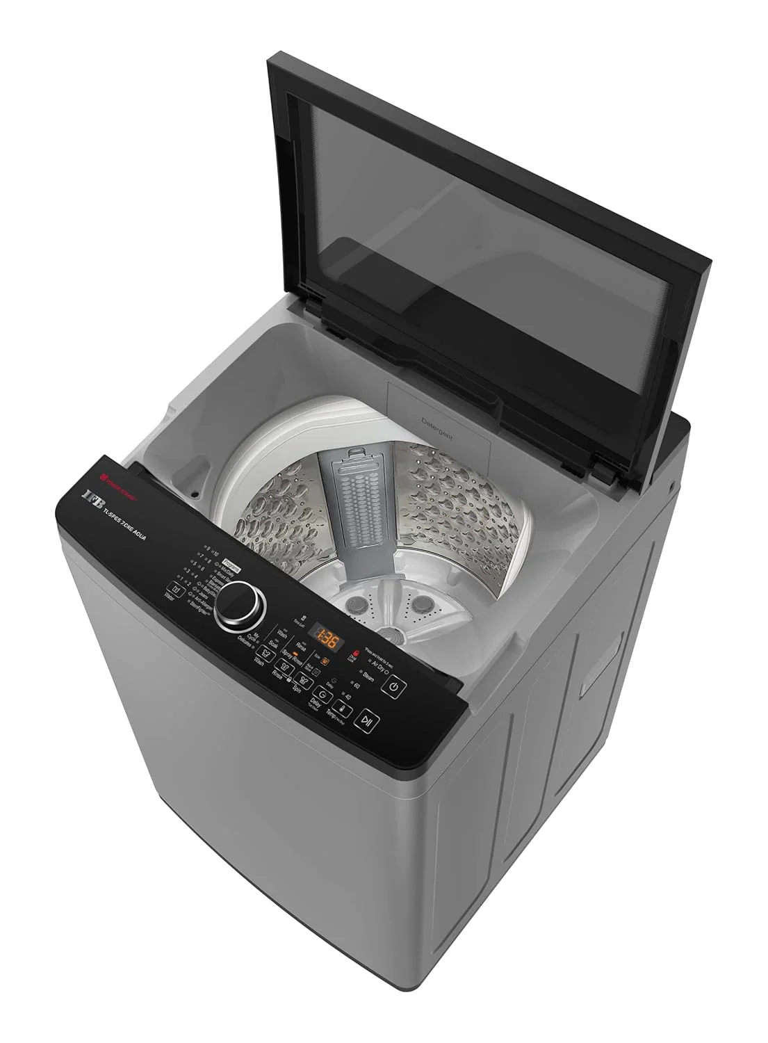 IFB 7.0 Kg Fully-Automatic Top Loading Washing Machine (TL-SPGS 7.0 KG Aqua, Medium Grey, 2X Power Steam, 4 Years Comprehensive Warranty) - Image 9