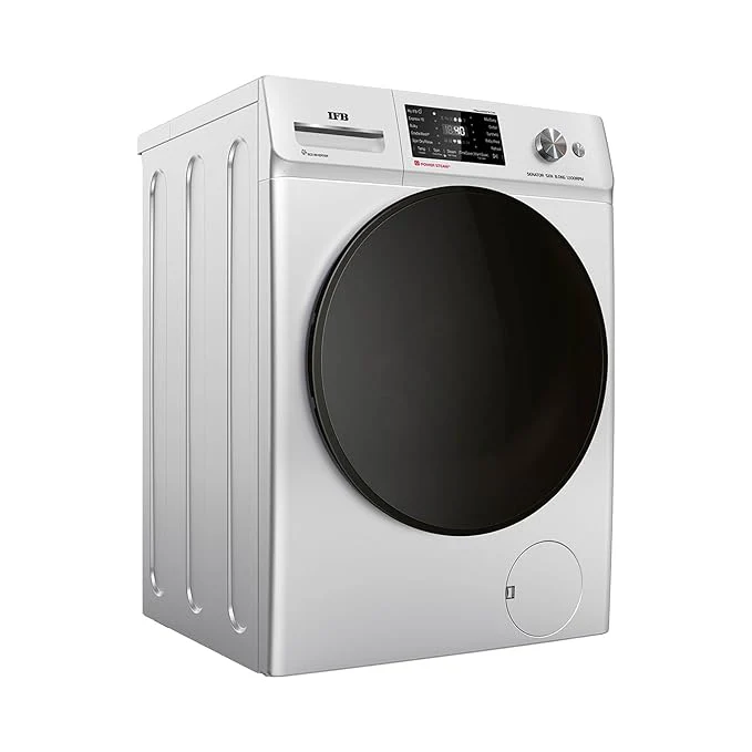 IFB 8 Kg 5 Star Powered by AI with 9 Swirl Wash, Fully Automatic Front Load Washing Machine (Senator SXN 8012K,Steam Refresh Program with Eco Inverter, SENATOR SXN 8012K CMS) - Image 2