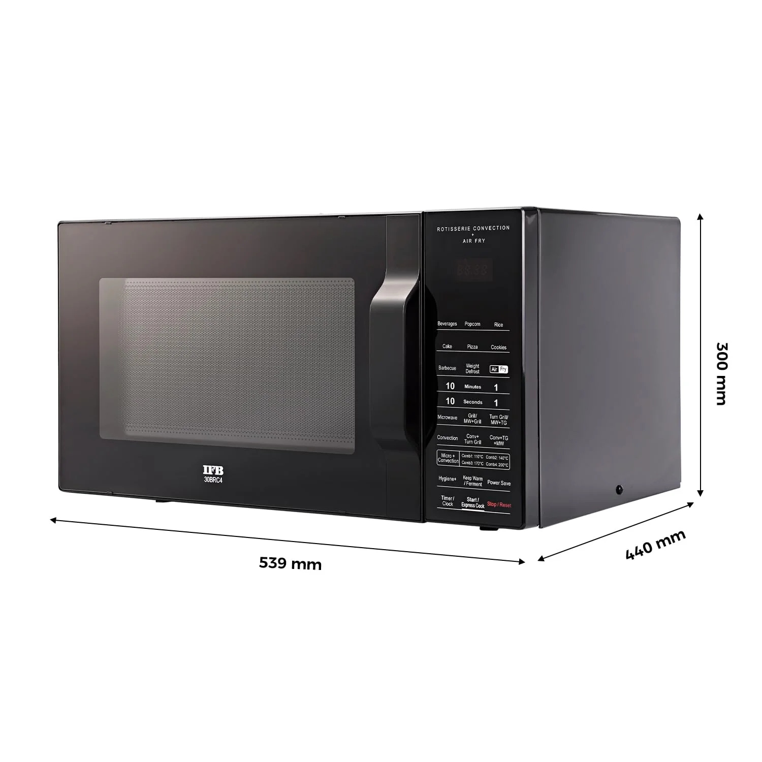 IFB Convection Microwave Oven 30L (30BRC4) | Ideal for Baking, Grilling, Cooking &amp; Defrosting - Image 2