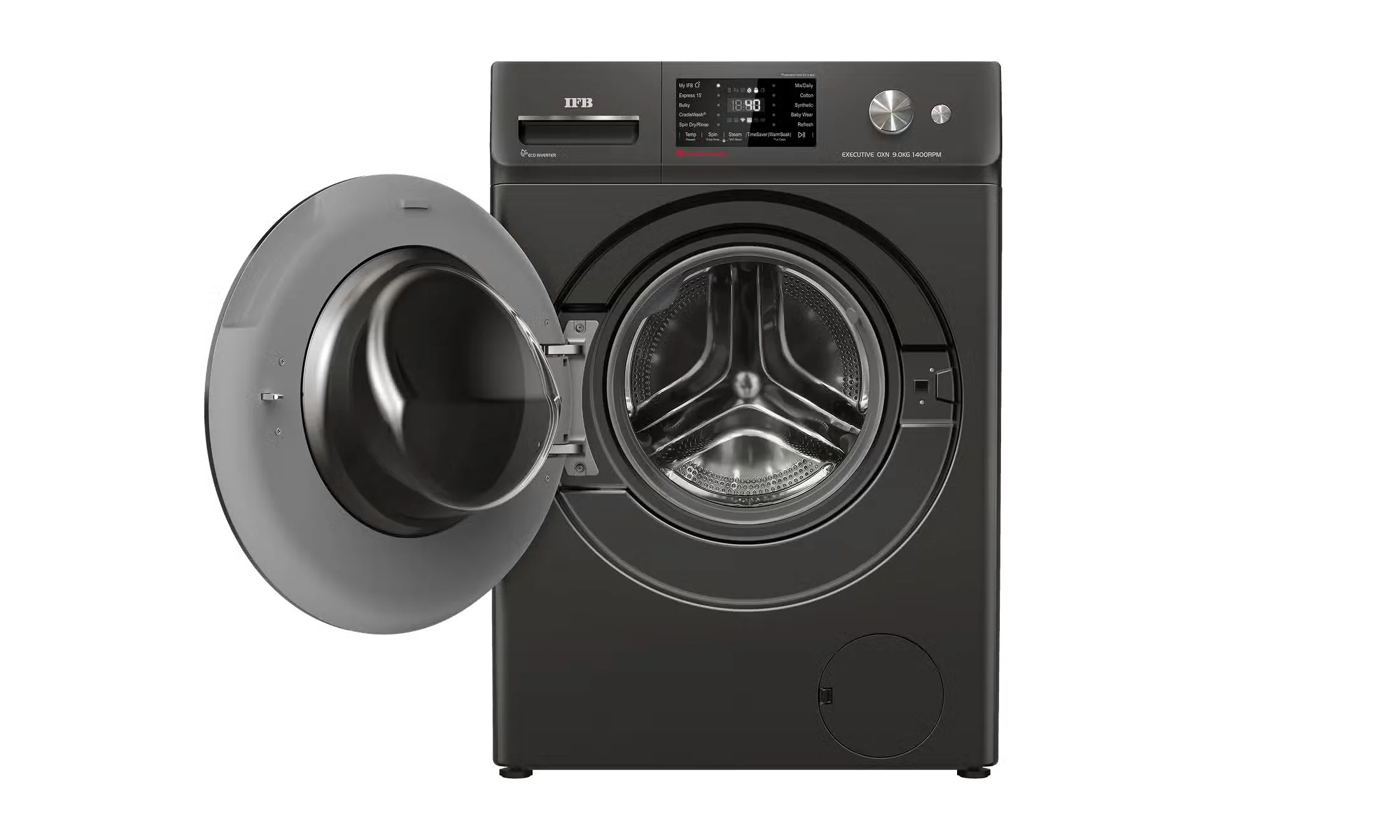 IFB DeepClean® 9 kg Front Load Washing Machine with Power Steam® ,EXECUTIVE OXN 9014K CMS - Image 2
