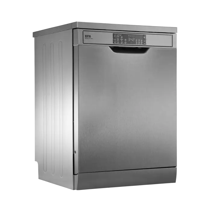 IFB Neptune VX1 Plus, Inox Grey, In Built Heater with Hygienic Steam Drying Built-in 15 Place Settings Dishwasher - Image 2