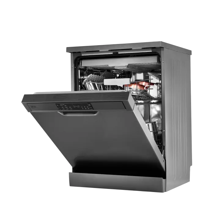 IFB Neptune VX1 Plus, Inox Grey, In Built Heater with Hygienic Steam Drying Built-in 15 Place Settings Dishwasher - Image 6