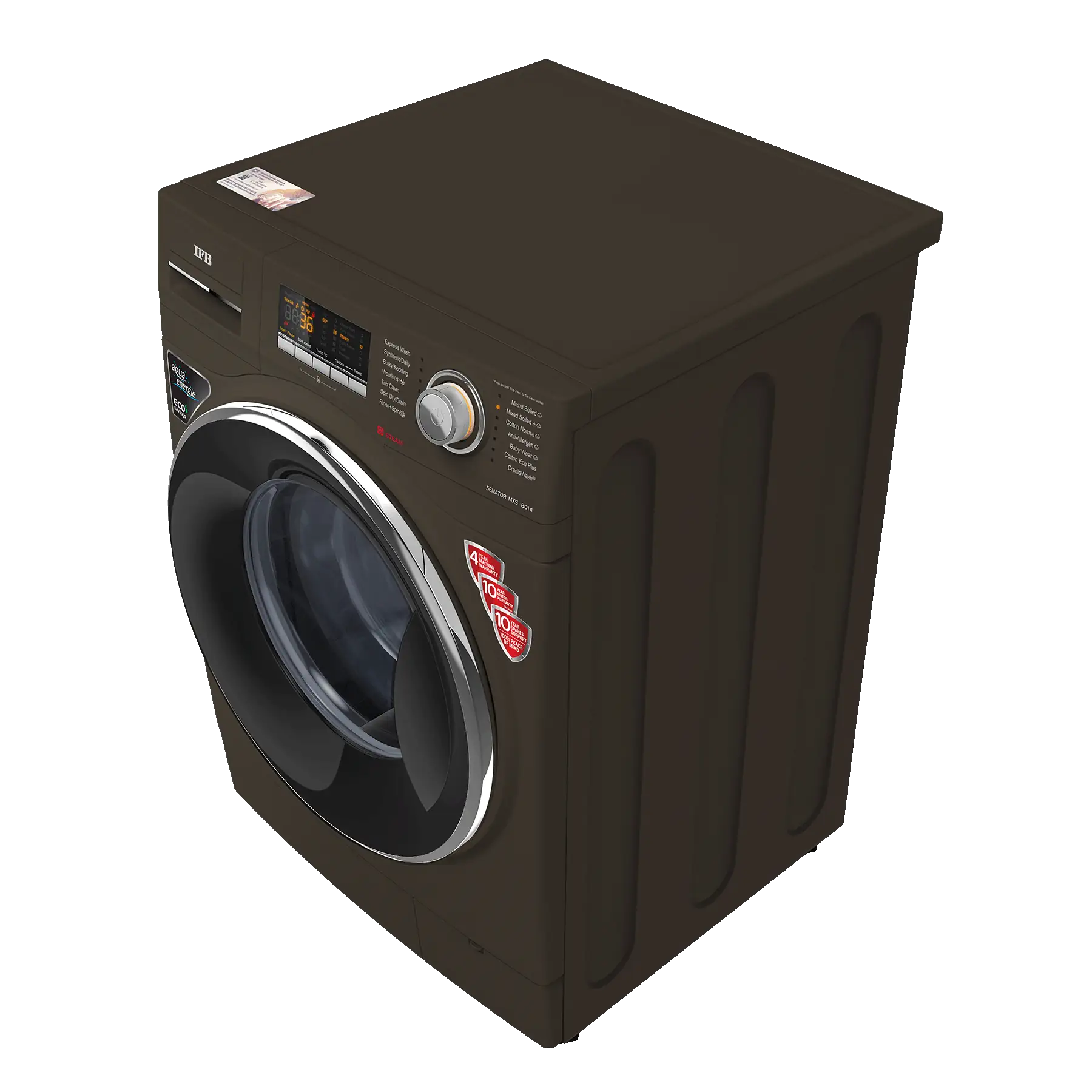 IFB Senator MXS 8014 Front Load Washing Machine 8 kg | 1400 rpm | Mocha - Image 2