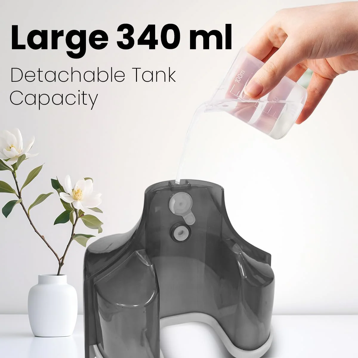INALSA Steamer for Ironing Clothes - 1600W Handheld Garment Steamer - 25g/min High Steam, Fast Heat-Up time, 340 ml Tank, Vertical &amp; Horizontal Steam Iron for Clothes, Garment Steamer (Cosicosy) - Image 9
