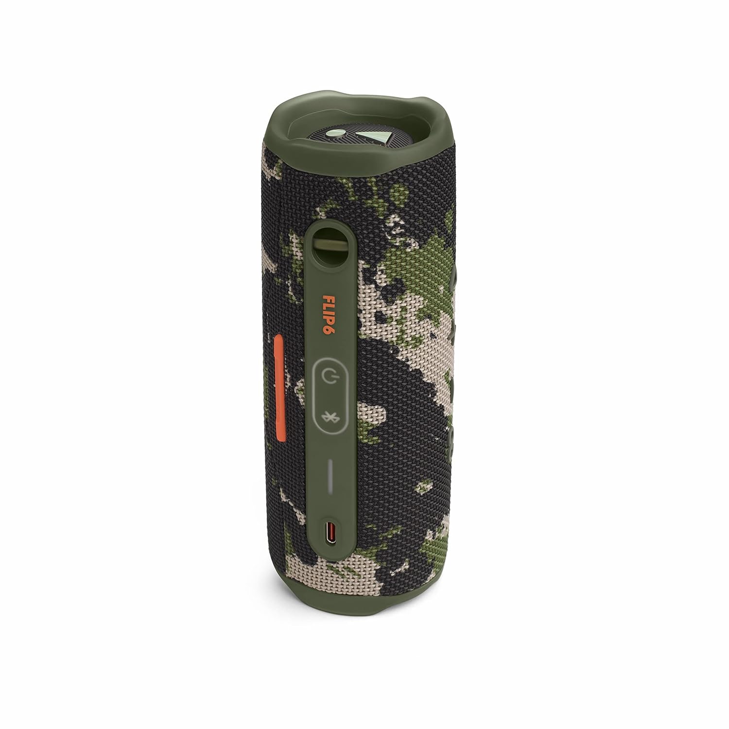 JBL FLIP6 Bluetooth Speaker, 2-Way Speaker Configuration, USB C Charging, IP67 Dustproof and Waterproof, Equipped with Passive Radiator, Portable Squad, JBLFLIP6SQUAD - Image 5