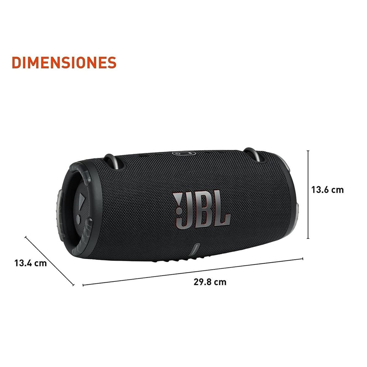 JBL Xtreme 3 - Portable Bluetooth Speaker, Powerful Sound and Deep Bass, IP67 Waterproof, 15 Hours of Playtime, Powerbank, JBL PartyBoost for Multi-speaker Pairing (Black) - Image 3