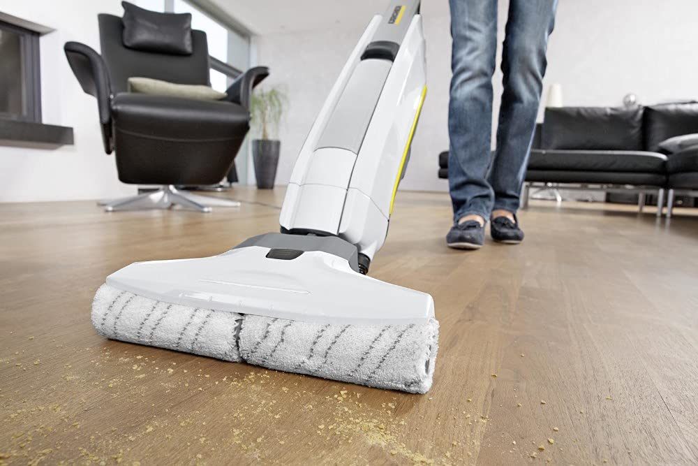 KARCHER FC 5 Premium Hard Floor Cleaner- Vac &amp; Mop 2-in-1 Function (White) - Image 3