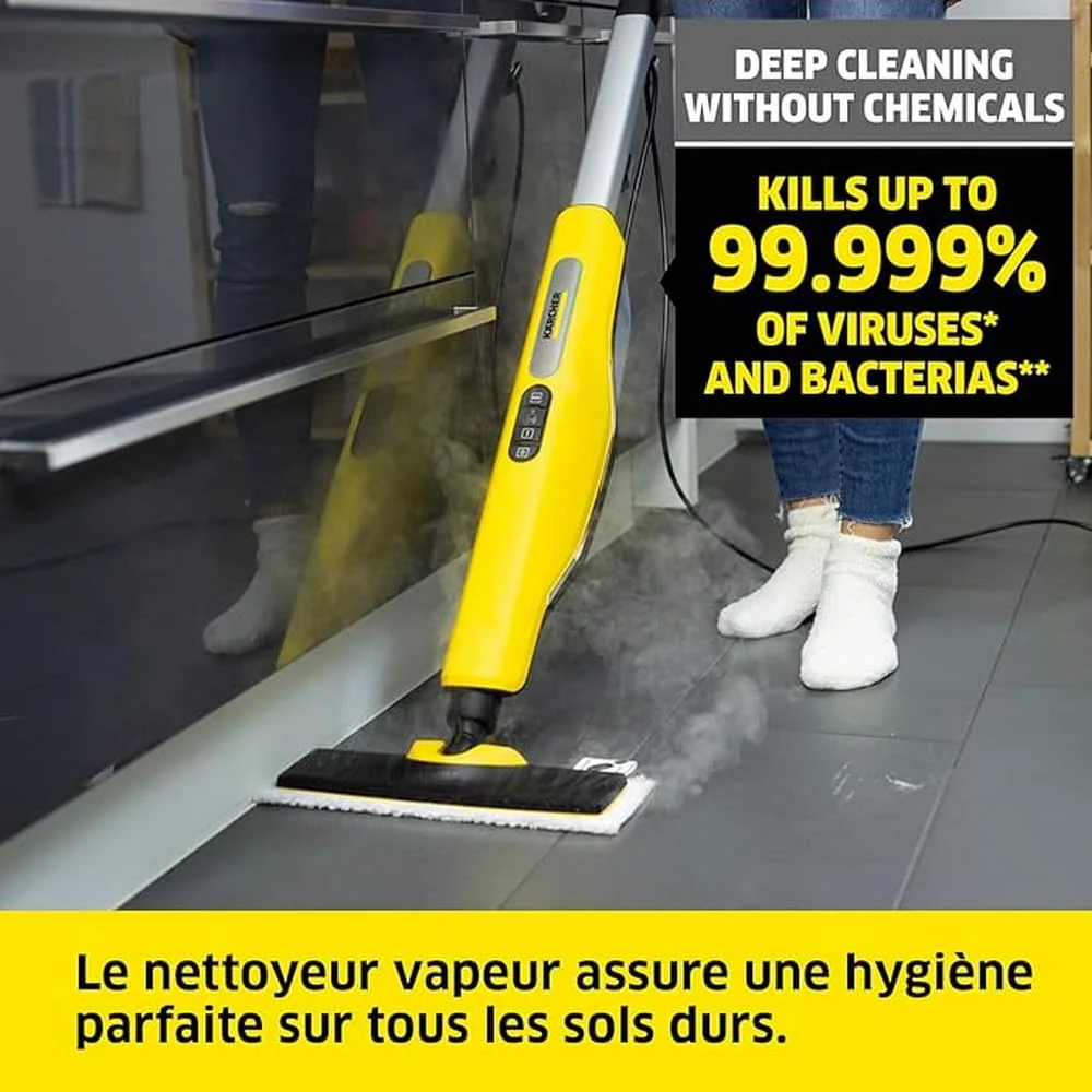 Karcher SC 3 Upright Easyfix Steam Cleaner - Image 3