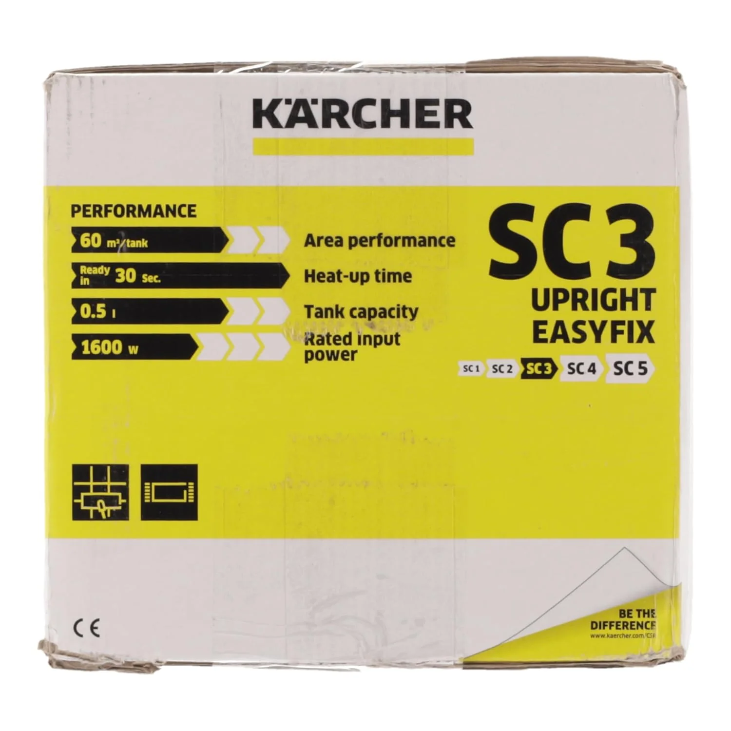 Karcher SC 3 Upright Easyfix Steam Cleaner - Image 9