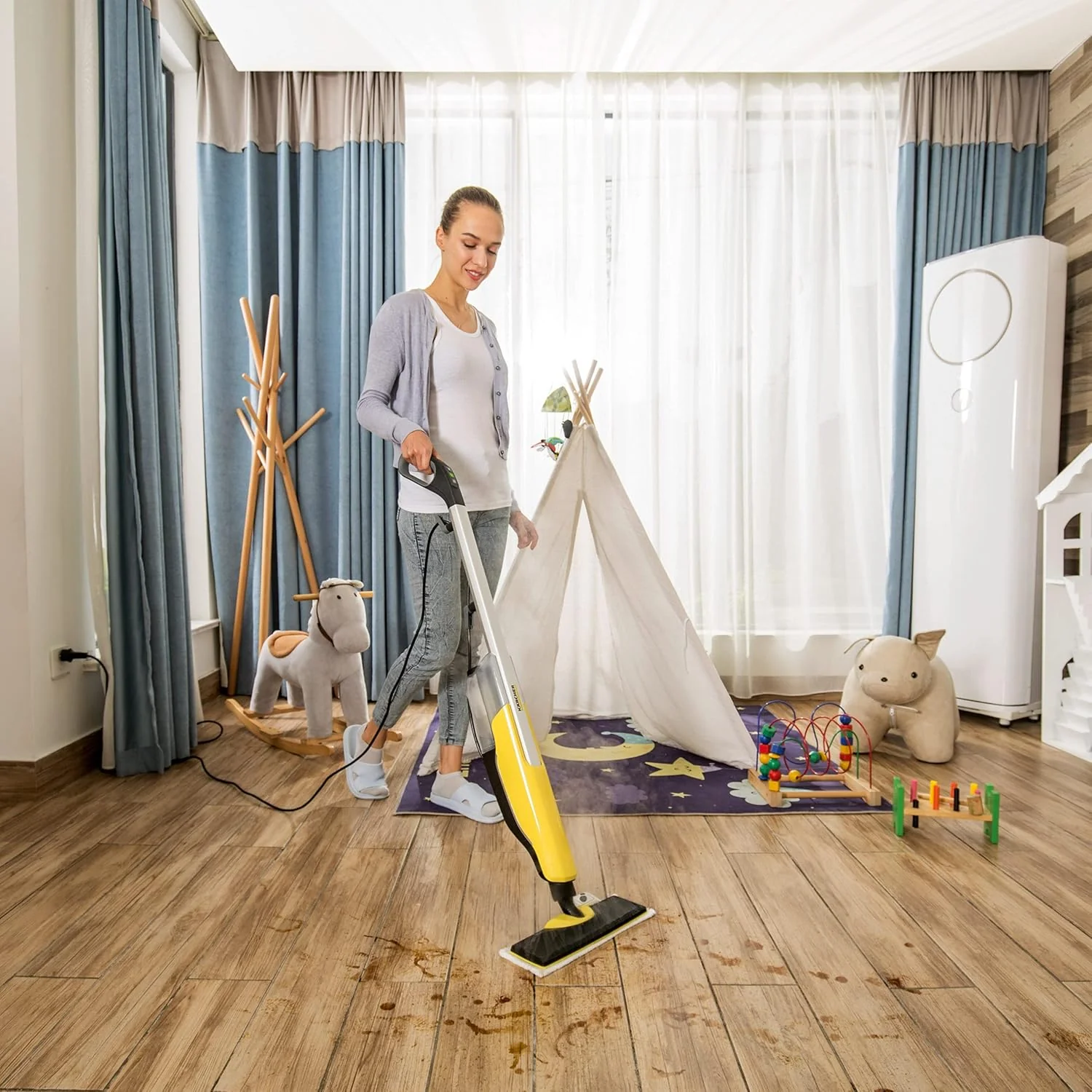 KARCHER SC2 Upright EasyFix - Steam Cleaner, Yellow - Image 6