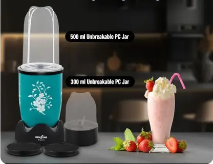Kenstar 400 W Teal &amp; White Stand Mixer, Chopper, Hand Blender  (Bystro) - Image 2